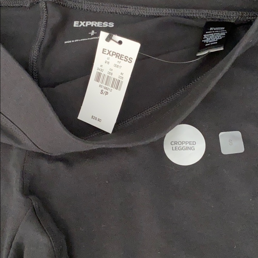 Express cropped black legging - Picture 2 of 3